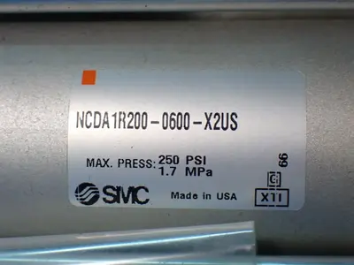Smc  250psi Pneumatic Cylinders.