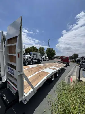 New | in-Stock 2027 FELLING FT-45-2-LP Flatbed Trailers California US | Commerce Truck Equipment Sales #1548760