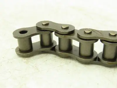 Tsubaki Tsubakimoto RS60-CU-1-U Curved Roller Chain 3/4" Pitch Side Bow 10'