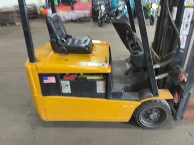 Used CATERPILLAR EP16KT 3-Wheel Sit down Electric Counterbalance Forklifts Michigan US | Miedema Asset Management Group #1760317