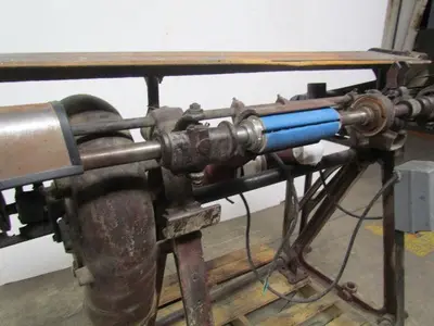 Vintage Drum Sander Floor Model 1730RPM motor 220VAC1PH 60HZ Multidrum W/ vac.