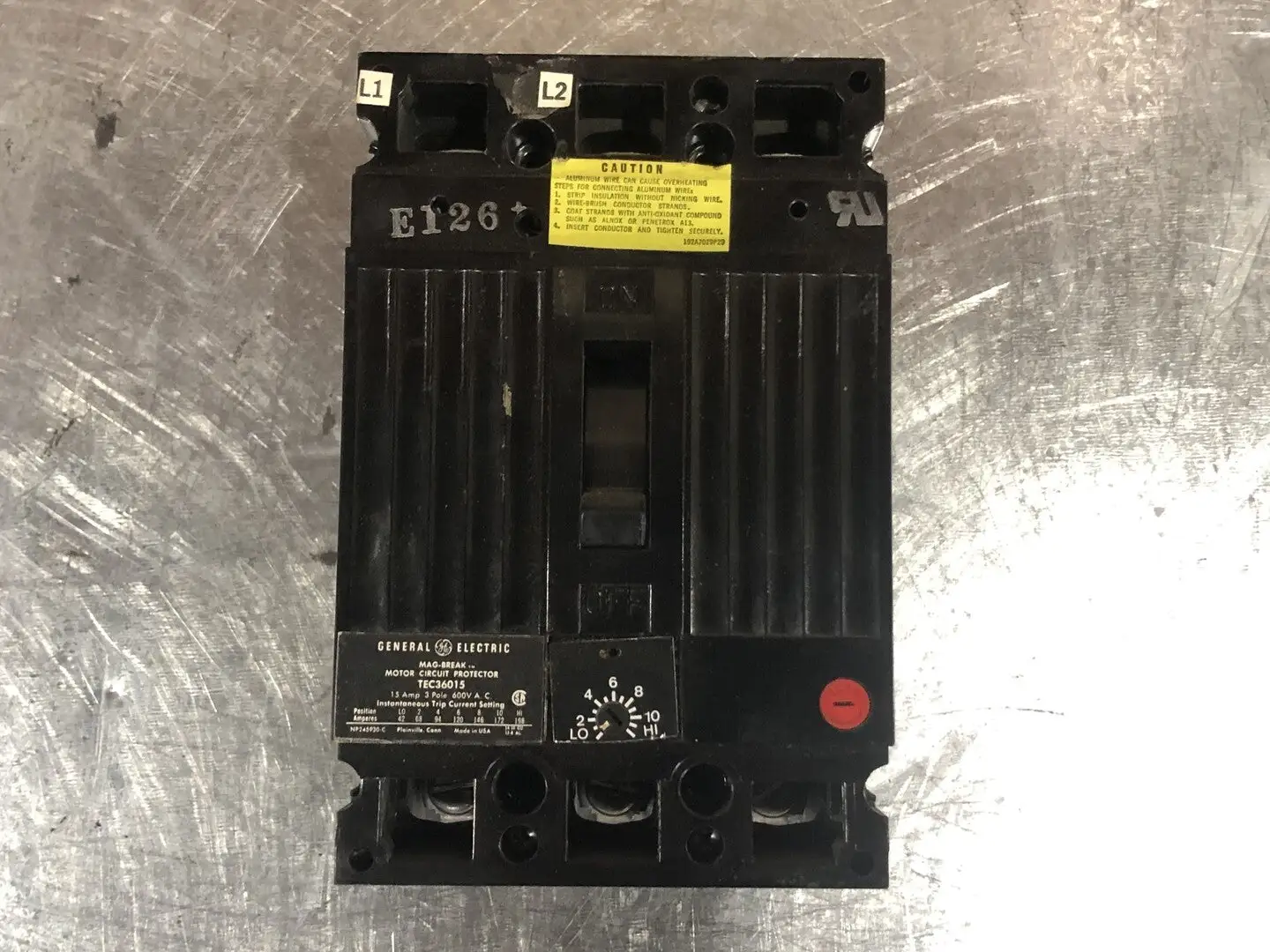 USED GENERAL ELECTRIC TEC36015
