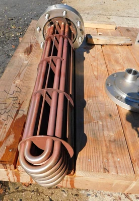 USED ALLEGHENY BRADFORD HEAT EXCHANGER 10 SQ FT