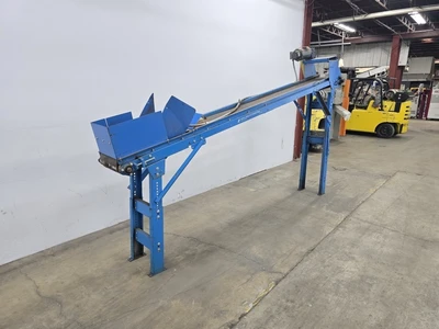 144 "L x 11.5" W Belt, New London Horizontal Conveyor, Model 200-12-120, New in 2017