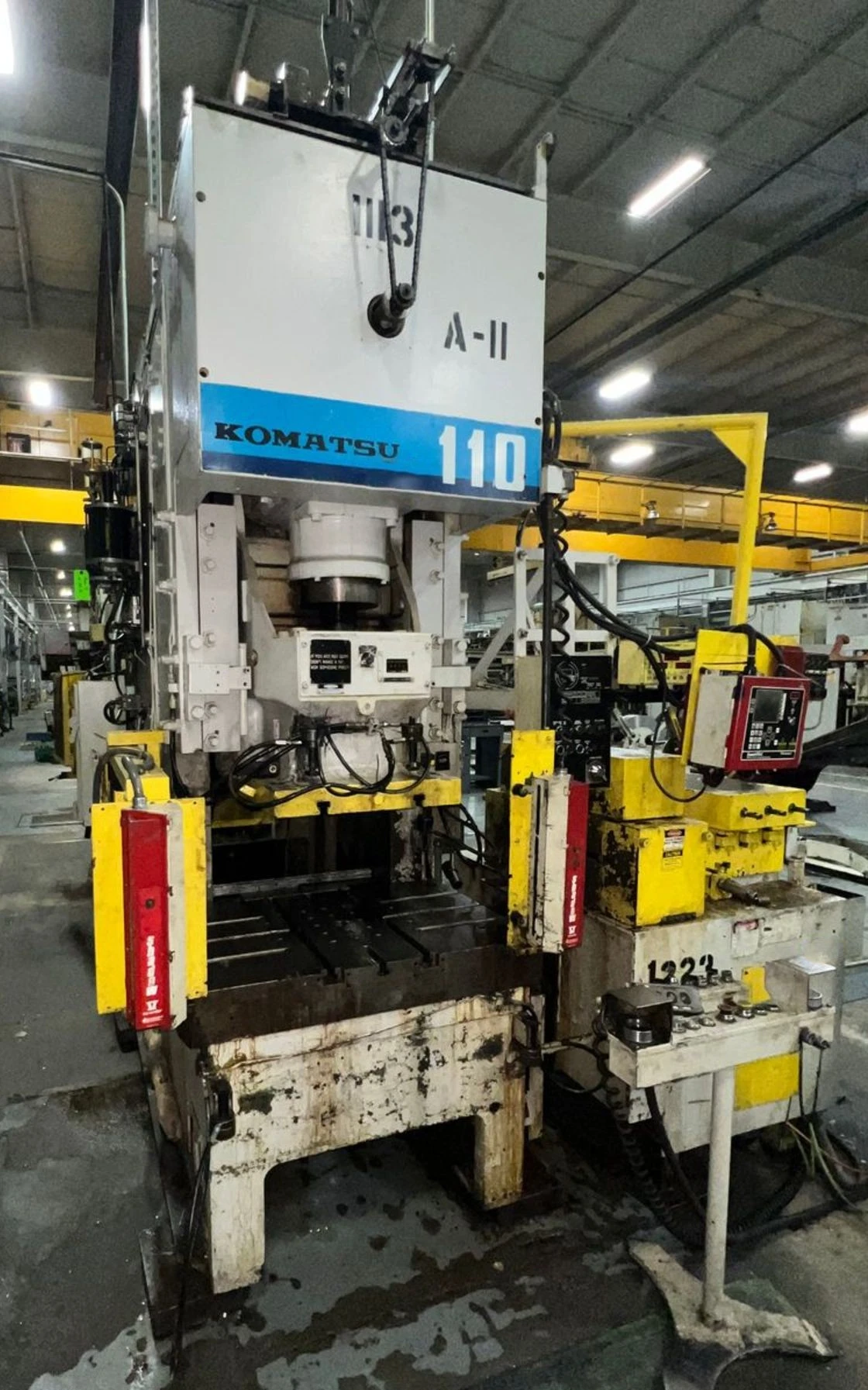USED 1988 KOMATSU PRESSES KOMATSU OBS110-3 PRESS
