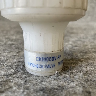 New | in-Stock Plast-O-Matic CKM050V-FF Valves/Fittings California US | Davliegogo LLC #1732635