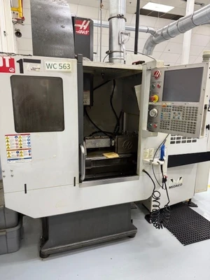 USED 2012 Haas DT-1 w/Midaco Pallet Changer & HRT Rotary Tbls