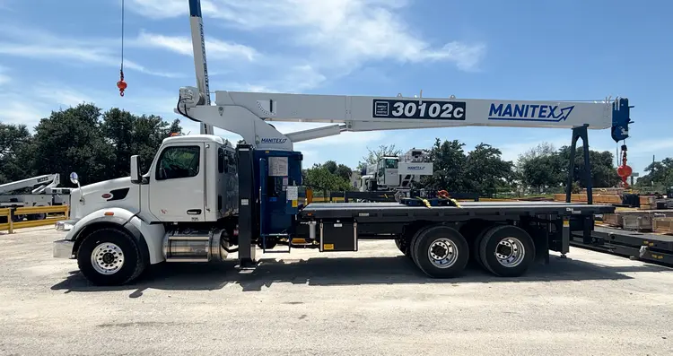 New | in-Stock 2025 MANITEX 30102C Bucket (boom) trucks Texas US | Uriquip #1420935