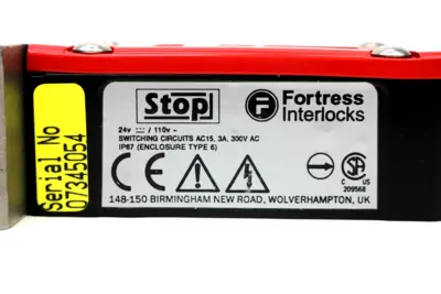NEW FORTRESS INTERLOCKS ATHSTOP024X003