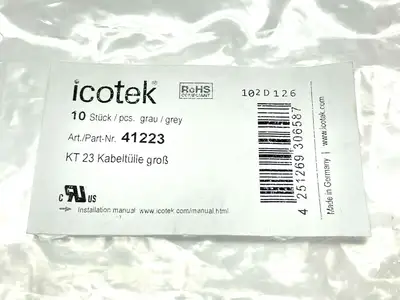 New | in-Stock Icotek 41223 Electrical Fittings Michigan US | Maverick Industrial Sales #1392114