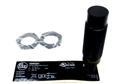 NEW IFM EFECTOR IGW201 INDUCTIVE SENSOR IGK3012-BPKG/K1/SC/US-104