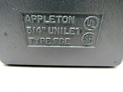 NEW APPLETON FS-1-75 DEVICE BOX FS175