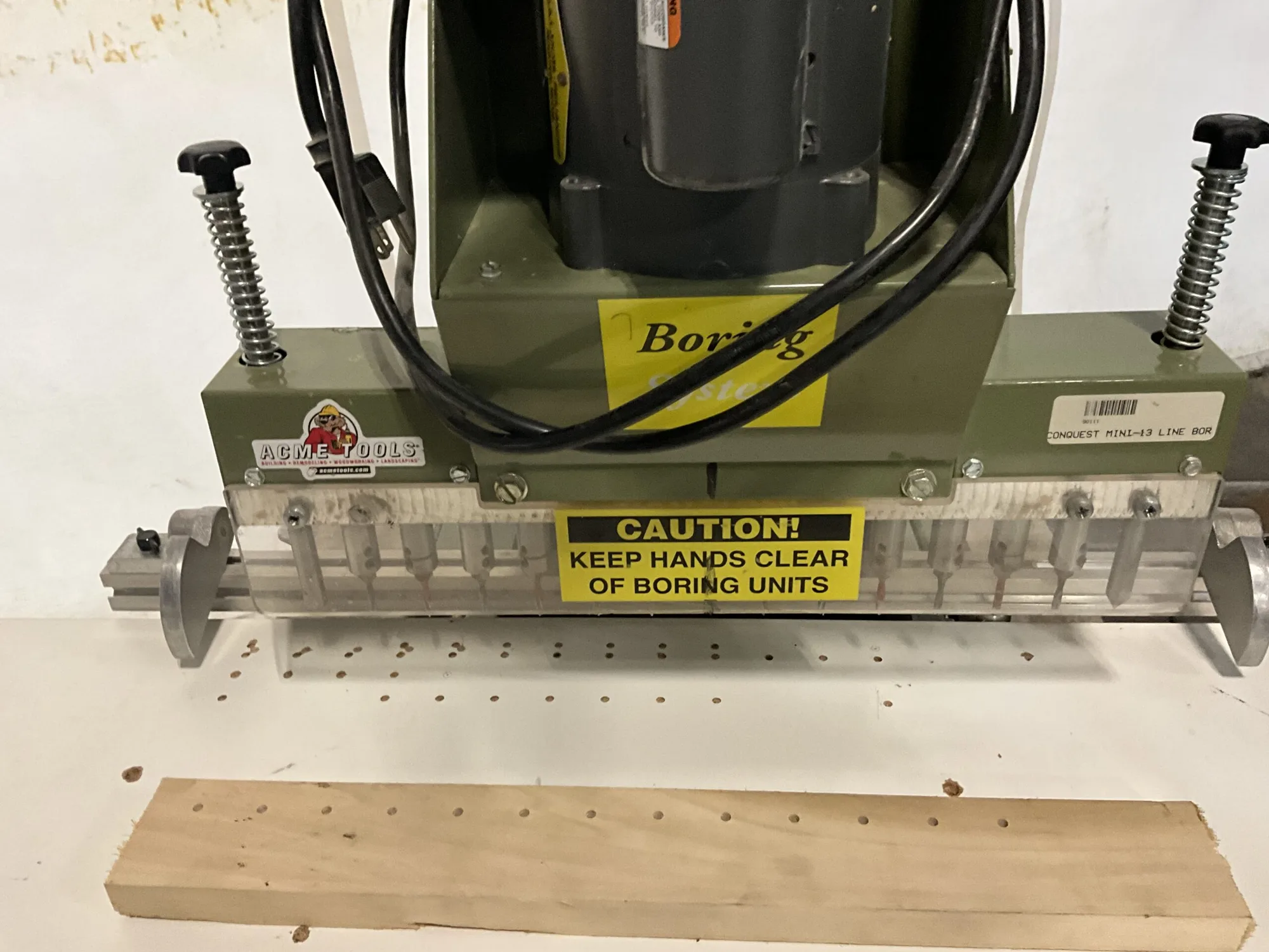 Used _UNKNOWN_ BO 111 Woodworking Line Boring Machines Ohio US | AW Machinery, LLC. #1334518