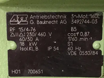 USED ANTRIEBSTECHNIK 3492744-03