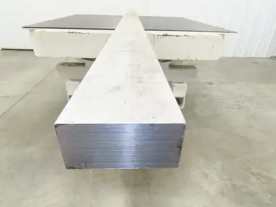 Hydro 6061-T6511 Aluminum Rectangle Bar Stock 2"x 4"x 118"L 94Lbs
