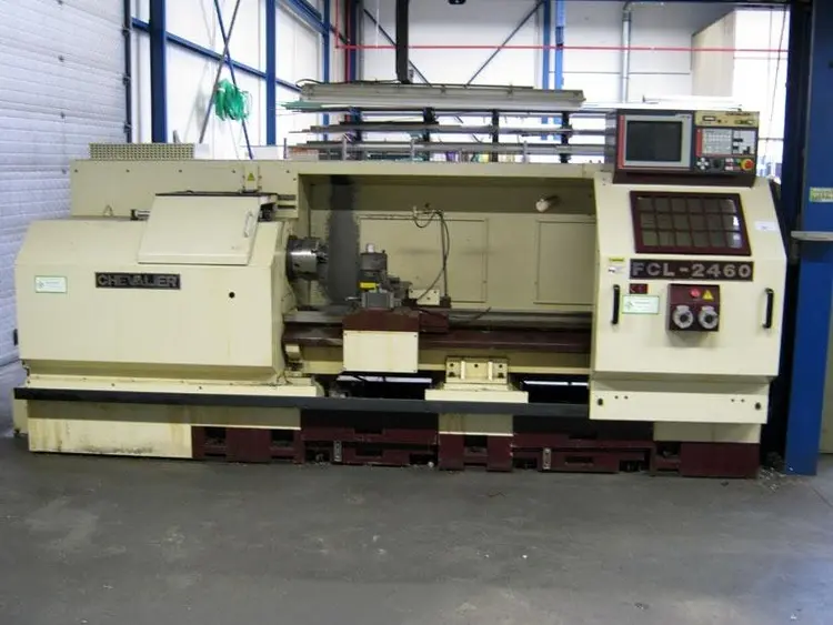 Used CHEVALIER Ø 610 X 1500 MM TEACH IN CNC Lathes BE | Apt International N.V #361756