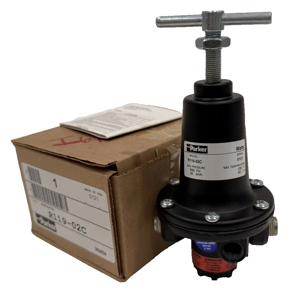 NEW PARKER R119-02C 1/4" REGULATOR R11902C