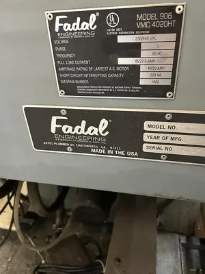 USED 1997 FADAL 4020HT (906-1)