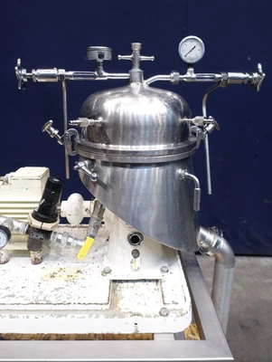 Westfalia SAOH 205 pilot plant separator, 316SS.