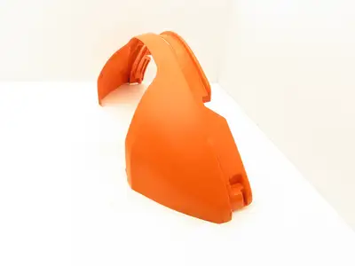 Toyota 8HBW23 Orange Shroud Plastic Cover Removed From 8HBW23 Walkie Pallet Jack