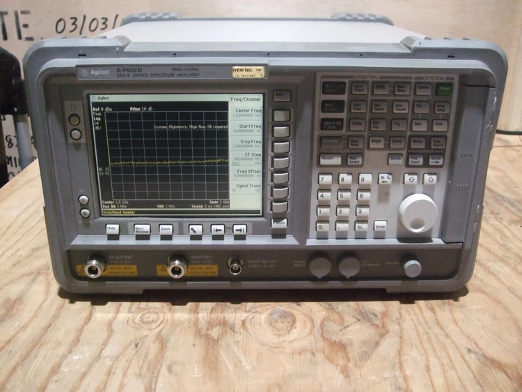 Used AGILENT E4402B Spectrum Analyzers Connecticut US | BG Industrial Surplus #472962