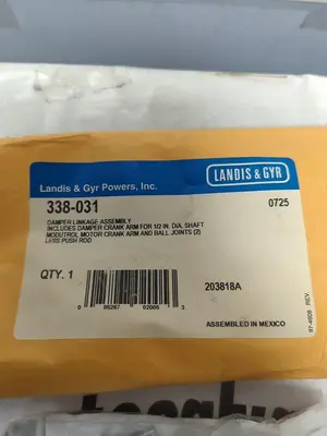 New | in-Stock LANDIS & GYR 338-031 Misc Electrical & Power Parts Ohio US | Surplus Asset Holdings #1237894