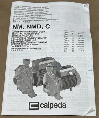 NEW Calpeda 2021328725
