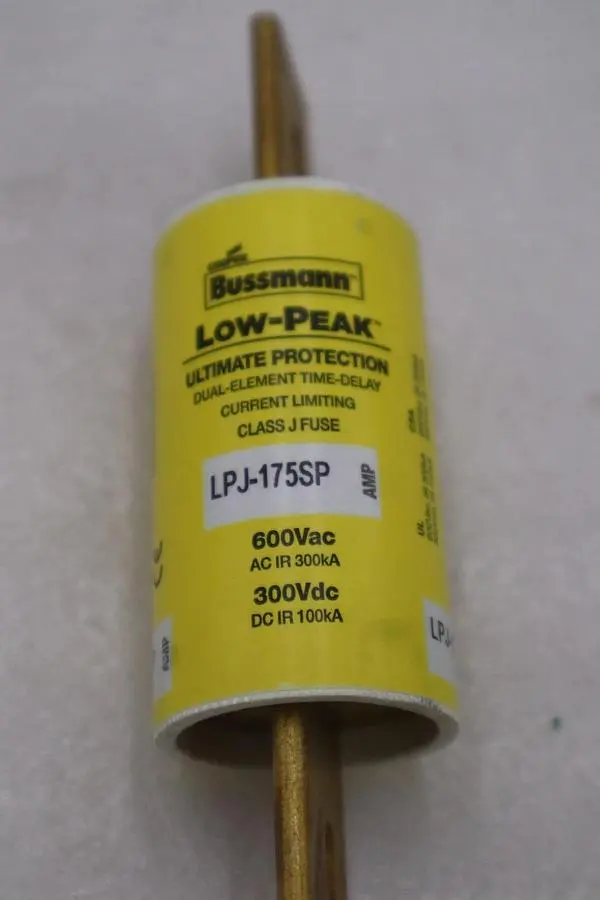 Bussmann - LPJ-175SP - Eaton Fuse Class J - NEW IN BOX - STOCK GF528A 517125234482