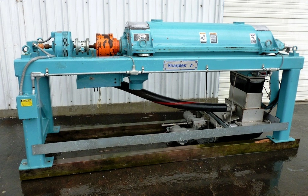Sharples PM-38,000 Super-D-Canter centrifuge, 316SS.