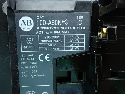 New | in-Stock ALLEN BRADLEY 100A60NJ3 PLC Contactors | HGR 24 #753183