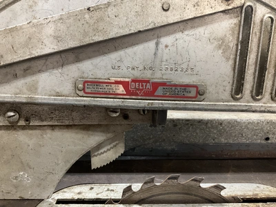 Used DELTA _UNKNOWN_ Woodworking Table Saws Michigan US | Miedema Asset Management Group #1406640