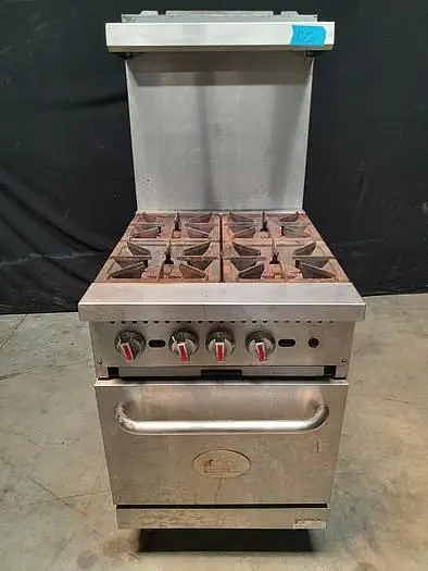 Used CPG S24-N; 24" GAS RANGE W/ OVEN Ovens Tennessee US | BAKE Marketing #392060
