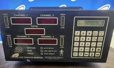 Used LINK ELECTRIC & SAFETY 1100-4CH Interface Monitors Michigan US | Midwest Press and Automation #1345127
