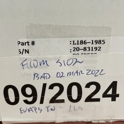 *For Parts Or Repair*Perkin Elmer  L186-1985,-Bad Lost Vacuum-