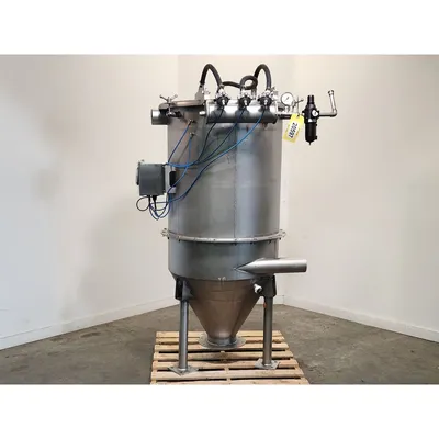 Used 30" Dia. Stainless Steel Reclaim Filter Receiver Collector