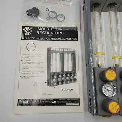 New | in-Stock PLASTIC PROCESS EQUIPMENT PLASTIC PROCESS EQUIPMENT FSML600M MOLD FLOW REGULATORS5 - 4 FLOW TUBES Misc Electrical & Power Parts | ND Industrial Surplus #1219216