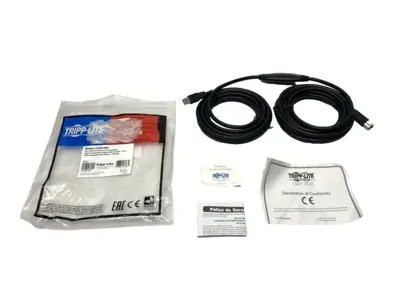 New | in-Stock Tripp Lite USB 3.0 SuperSpeed Active Repeater Cable A to B M/M 25ft Cable & Wire Michigan US | Maverick Industrial Sales #1391759