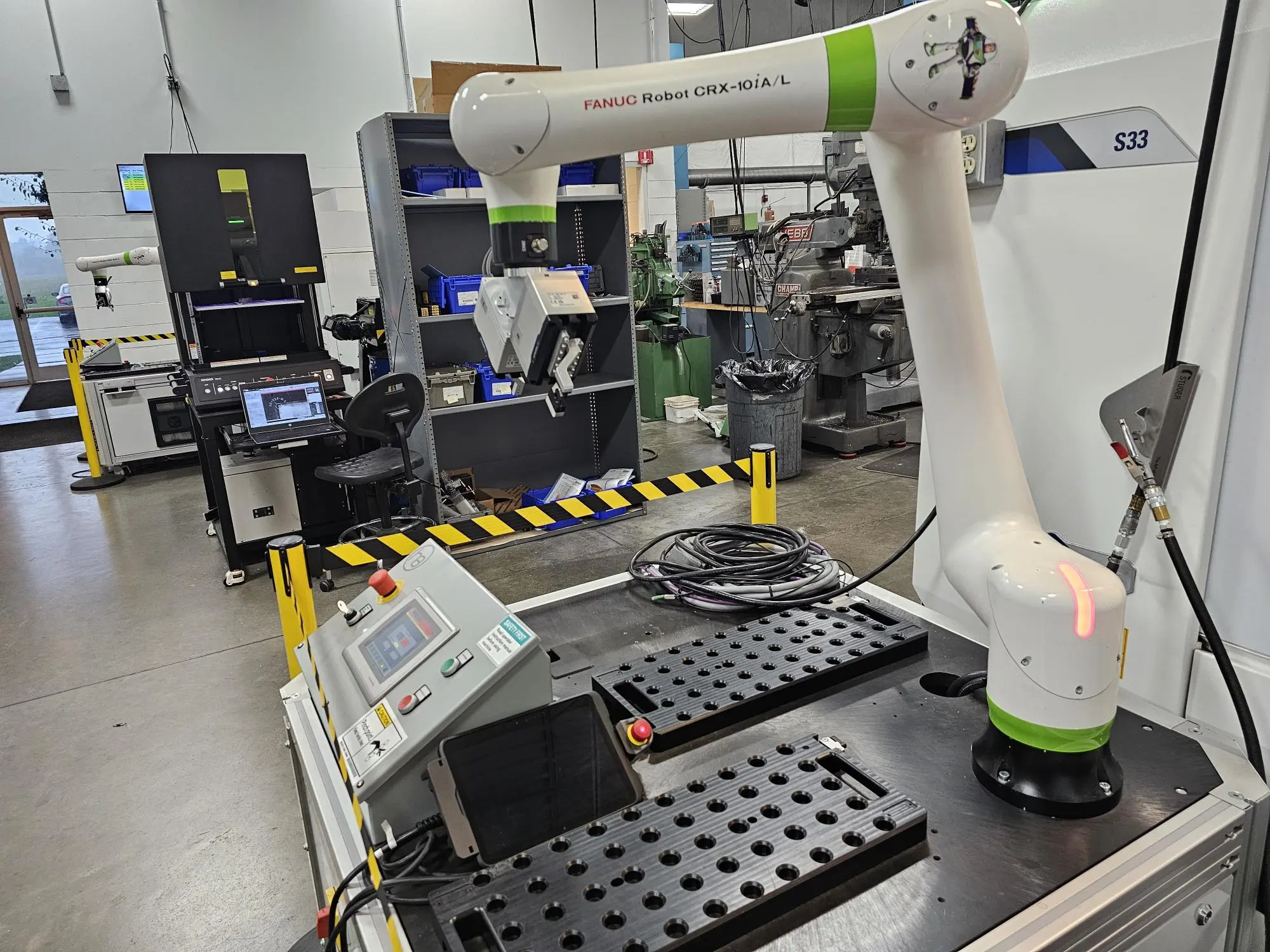 Used 2022 FANUC CRX-10I A/L Robots Ohio US | Revelation Machinery #1511095