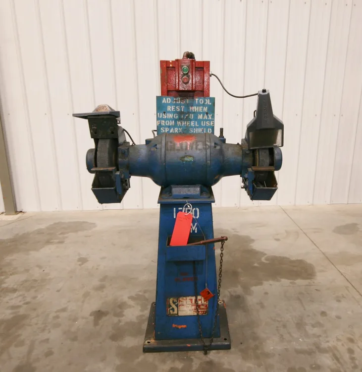 Used SETCO. _UNKNOWN_ Pedestal Type Grinders (Double End) Michigan US | Vander Ziel Machinery Sales #483242