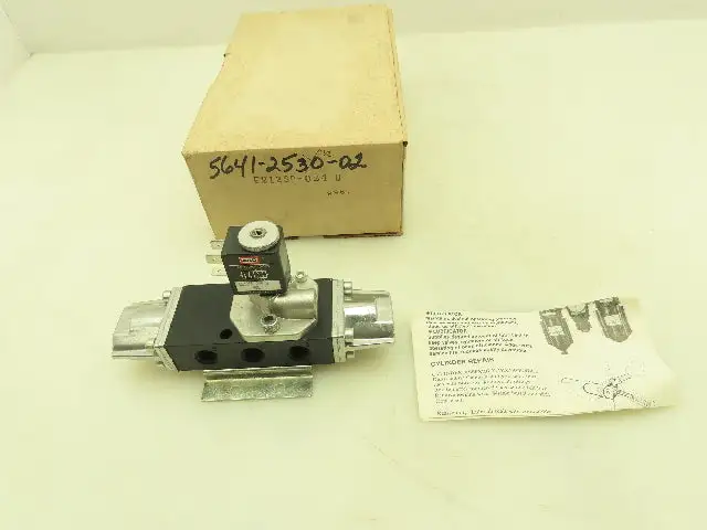 ARO E212SP 024 D Pneumatic Solenoid Control Valve 24VDC 4/2 Pos 1/4" 150 PSI