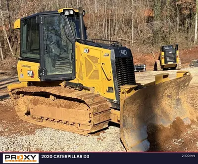 Used 2020 CATERPILLAR D3 Crawler Dozers Louisiana US | Proxy Equipment #1388984