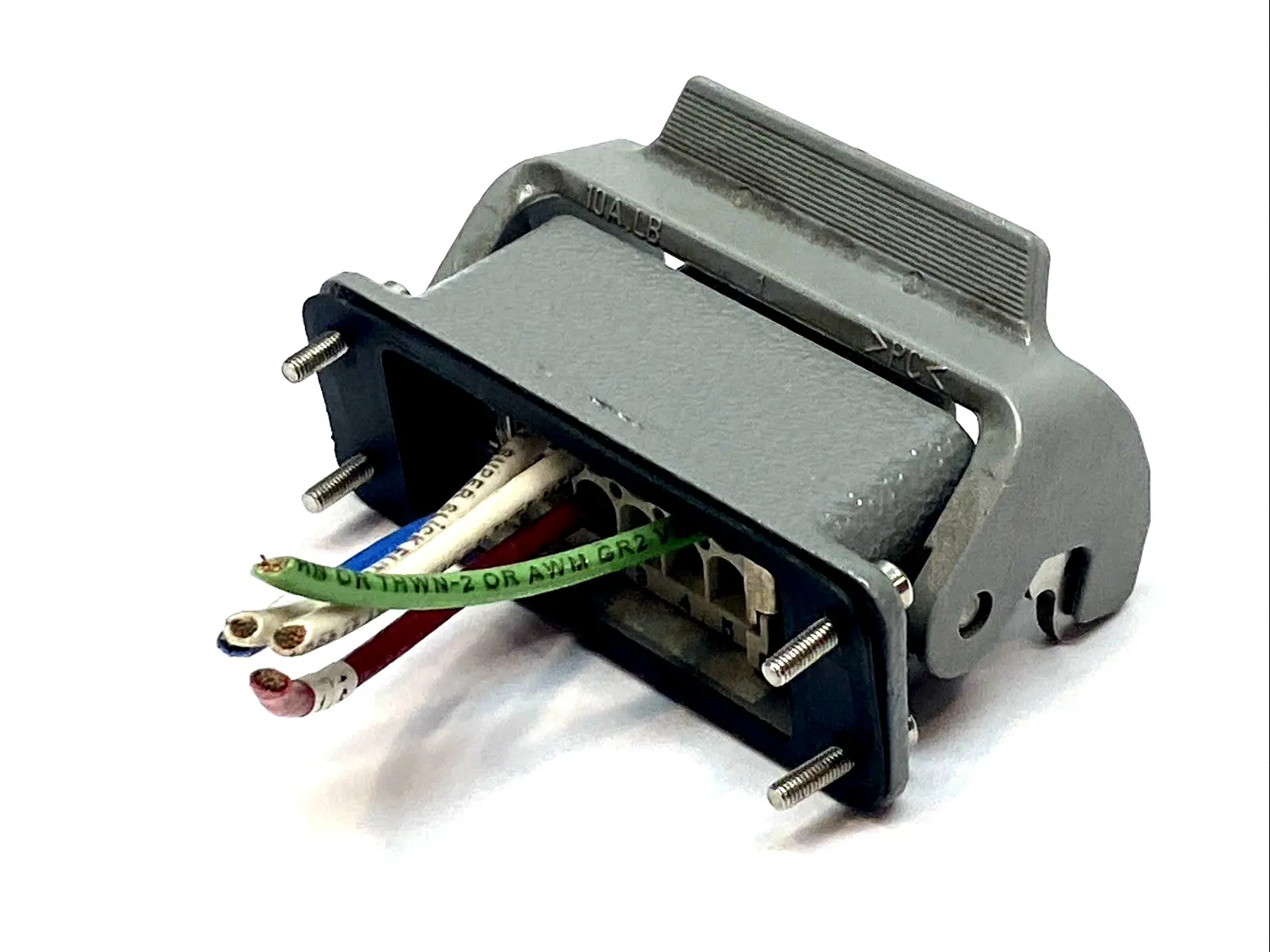USED HARTING HOOD W/ 09200102812 INSERT