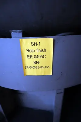 Used ROTO-FINISH 10 CUBIC FEET Deburring Machines | Machinery Marketing International #380169