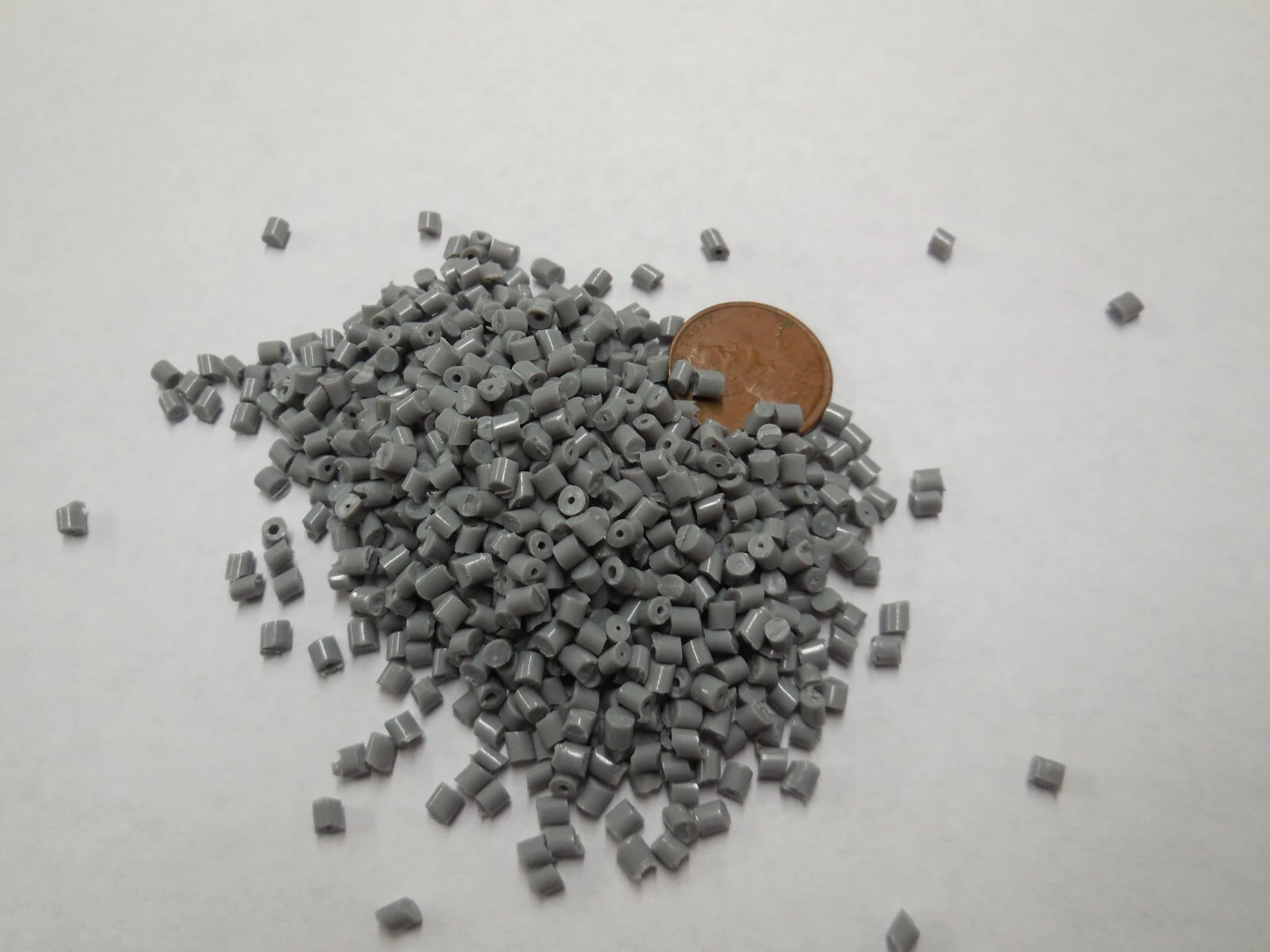 PP Plastic Pellets Polypropylene Resin Injection Molding Light Gray 10 Lbs