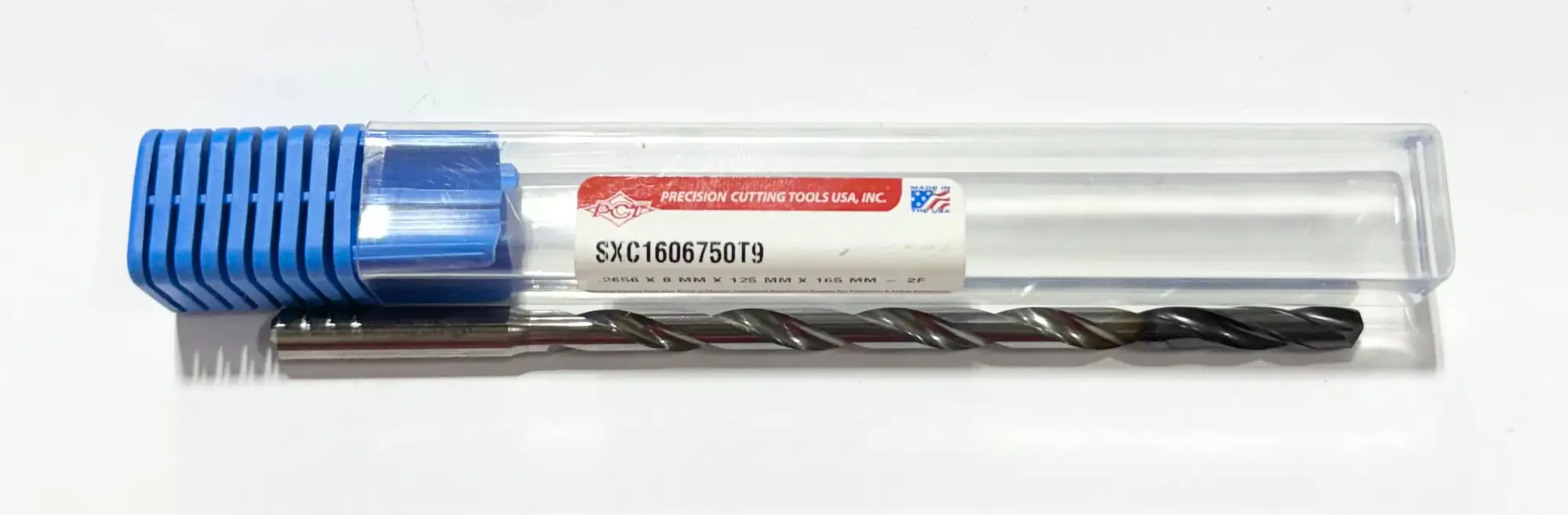 PCT 17/64" High Performance Solid Carbide Drill 16xD TiALCN 2FL