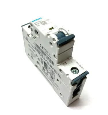 USED SIEMENS MINIATURE CIRCUIT BREAKER 1-POLE MCB C2