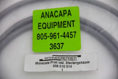 Schneeberger Miniscale Print Inkl Linear Actuators | ANACAPA EQUIPMENT BROKERS, INC (3)