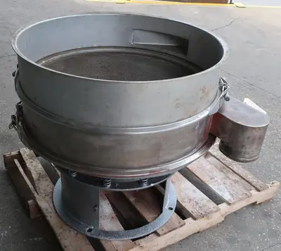 SPC8653  Screener and Sifter 30" Sweco circular shaker screener, 1 deck, Stainless Steel