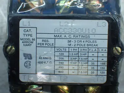 NEW ARROW HART ACC43UV10