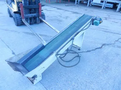 USED SCRAP CONVEYOR 1800 X 240 MM